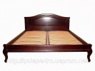 Двухспальная кровать Венера из натурального дерева от производителя.  Фото