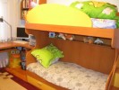 Кровать двухэтажная с ящиками лестницей для Ваших детей подростков Фото