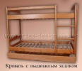 Детская двухъярусная кровать класическая Фото