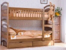 Двухъярусная детская кровать в класическом стиле Фото