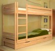 Кровать серия ДУЭТ двухярусная детская деревянная. Фото