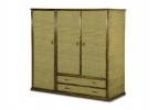 Шкаф трехдверный Calamus Rotan "Royal" 2705 Фото